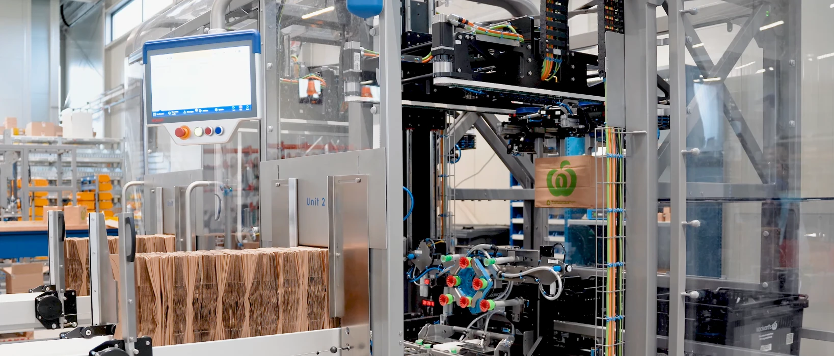 Double paper bag placement | Niverplast