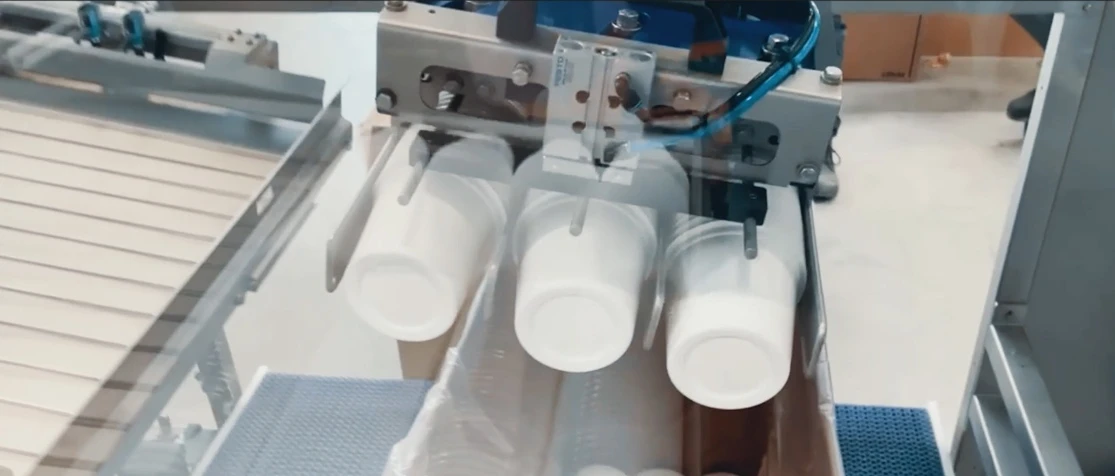 Bag-in-box stacks of cups | Niverplast