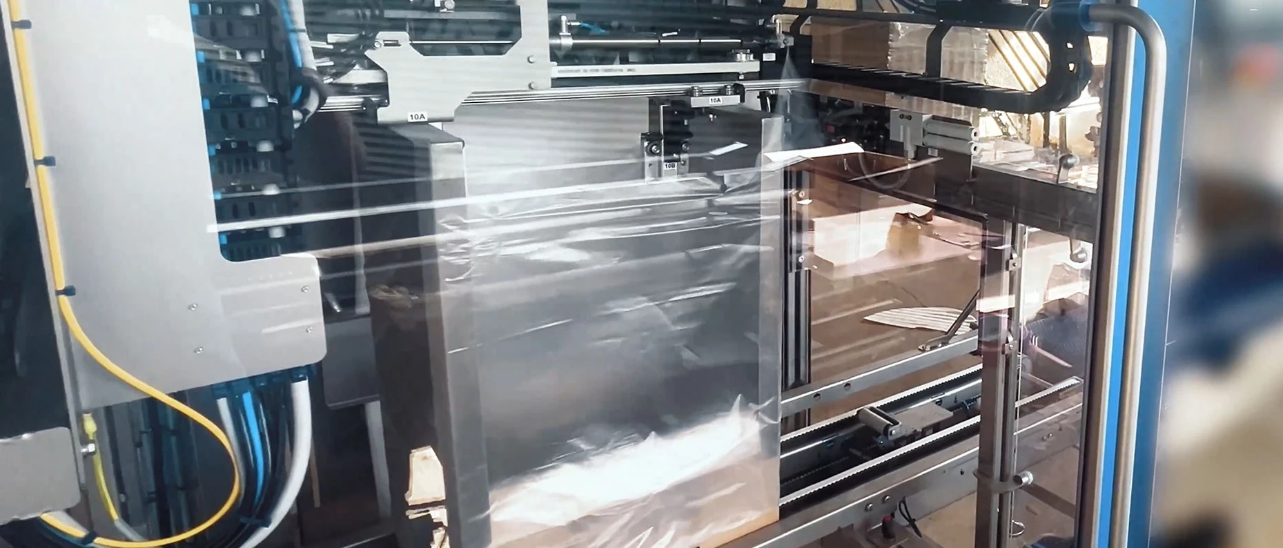 Banana bag-in-box packaging line | Niverplast