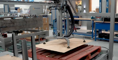 Automatic pallet destacking | Niverplast