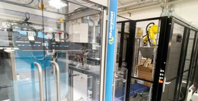 Case erecting and bag insertion for FEFCO 0216 boxes | Niverplast