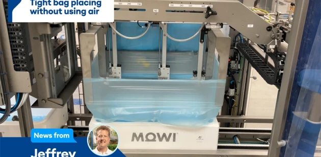 Tight bag placing in polystyrene boxes | Niverplast