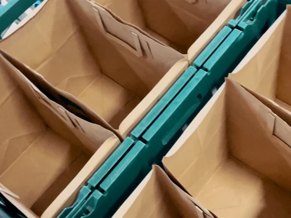 High speed triple paper bag placing | Niverplast