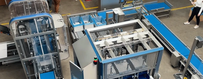 IQF bulk packaging line for fish | Niverplast