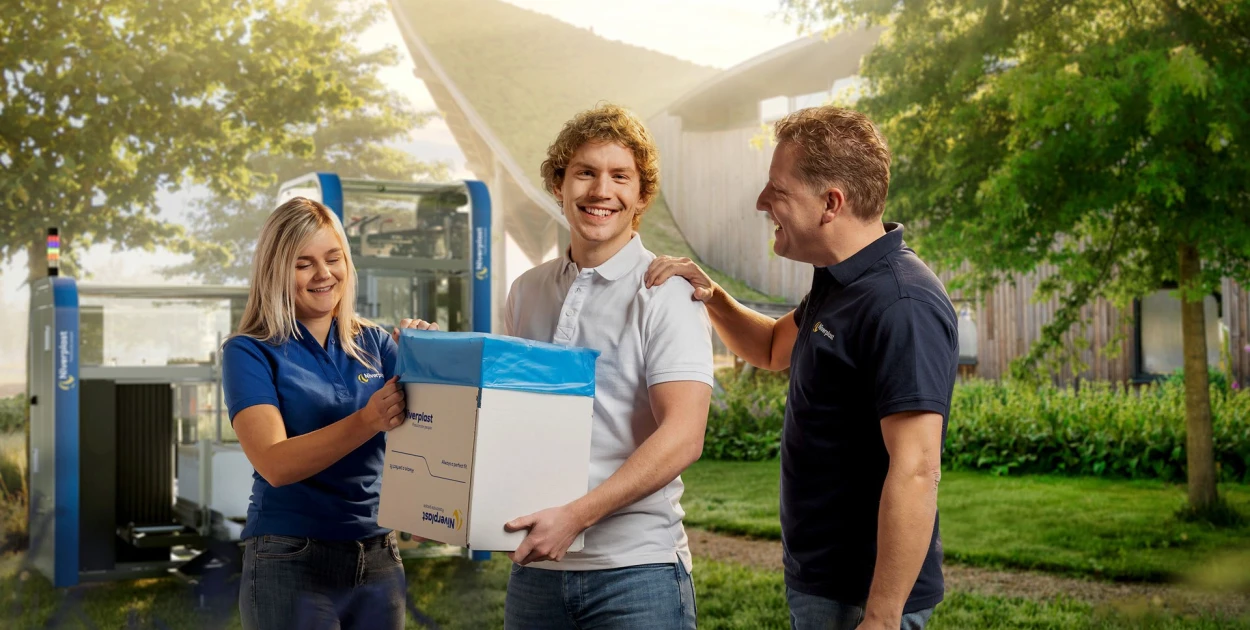 Combi Plast Evelien Tim Jeffrey recht