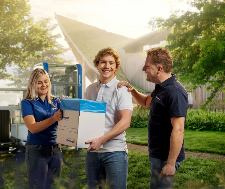 Combi Plast Evelien Tim Jeffrey recht