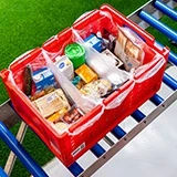 E-commerce | Grocery - bag in crate | Niverplast