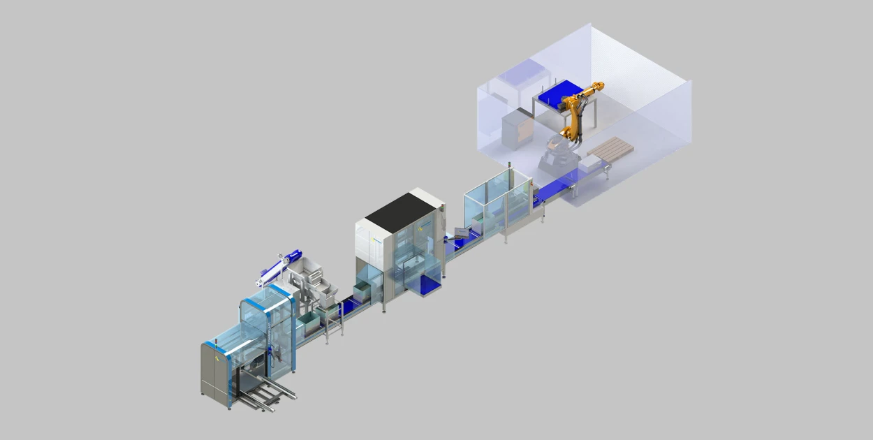 Packaging Line for fish