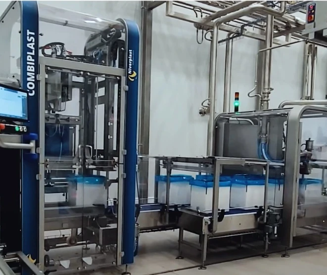 Filling line softgrains