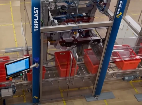 E grocery fastest bag placing machine2