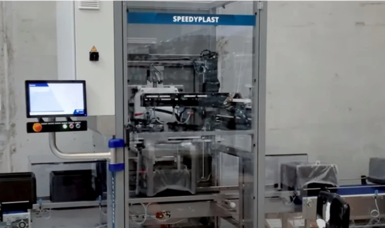 E grocery fastest bag placing machine4