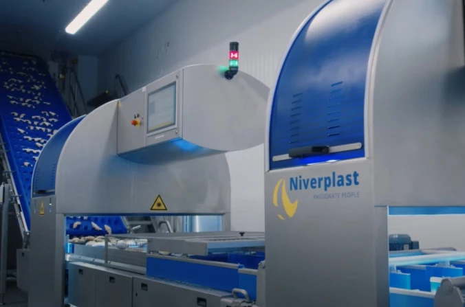 Packaging line with vertical form fill seal2