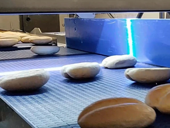 Camera counting bread line