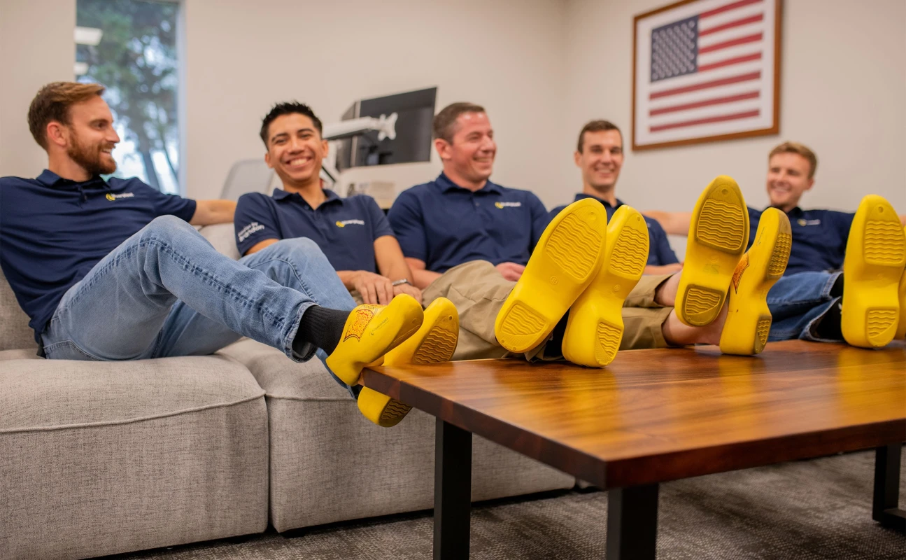 Niverplast USA Grand Rapids Team with clogs