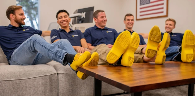 Niverplast USA Grand Rapids Team with clogs