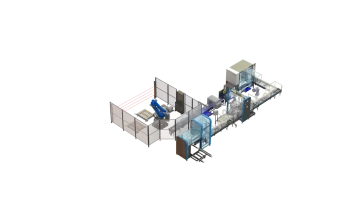 Render oils and fats with palletizing